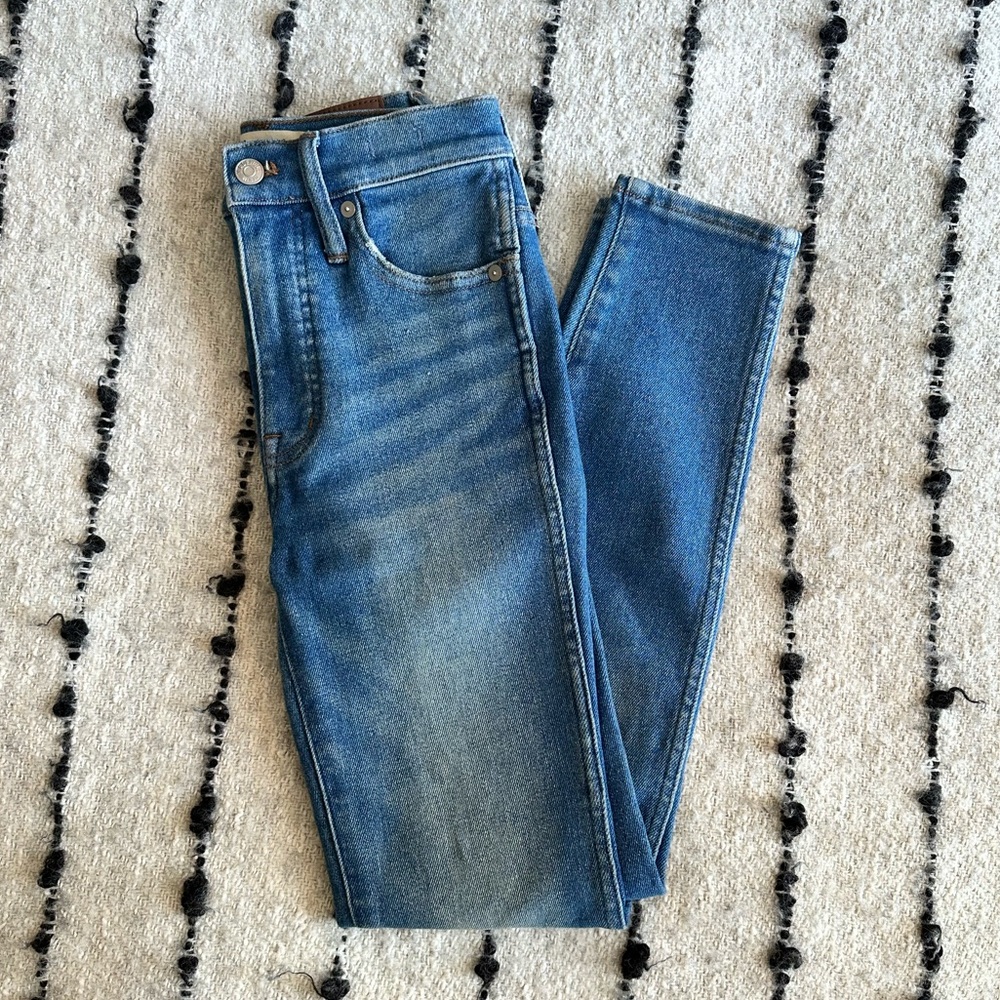 Madewell 10” High-Rise Skinny Crop Jeans
